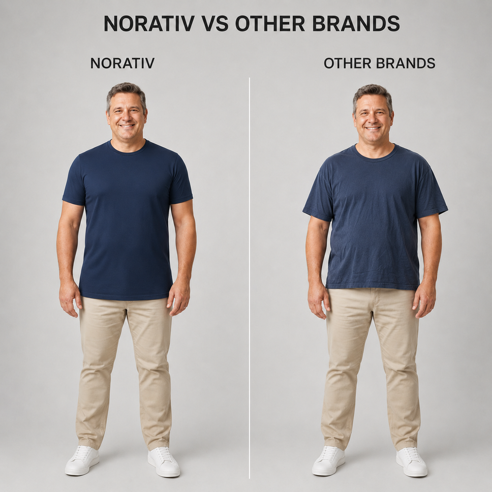 THE T-SHIRT THAT FINALLY FITS YOUR BODY