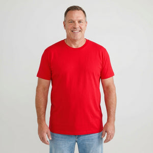 Red Crew Neck