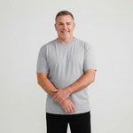 Melange Gray Crew Neck