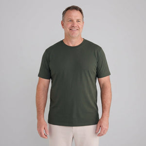 Dark Olive Crew Neck