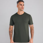 Dark Olive Crew Neck