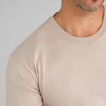 Taupe Crew Neck